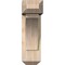Ekena Millwork Thorton Craftsman Smooth Bracket w/ Offset Brace, Douglas Fir, 5 1/2"W x 14"D x 18"H BKT0604X14X18THR04SDF - alternate 3